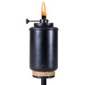 Adjustable Flame 65" TIKI Torch Resin Black S62711