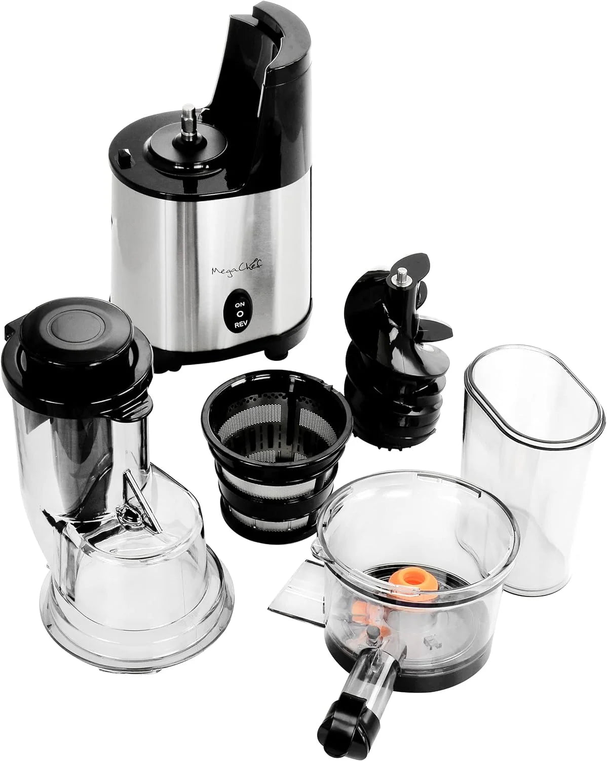 Chrome Silver Slow Juicer J771