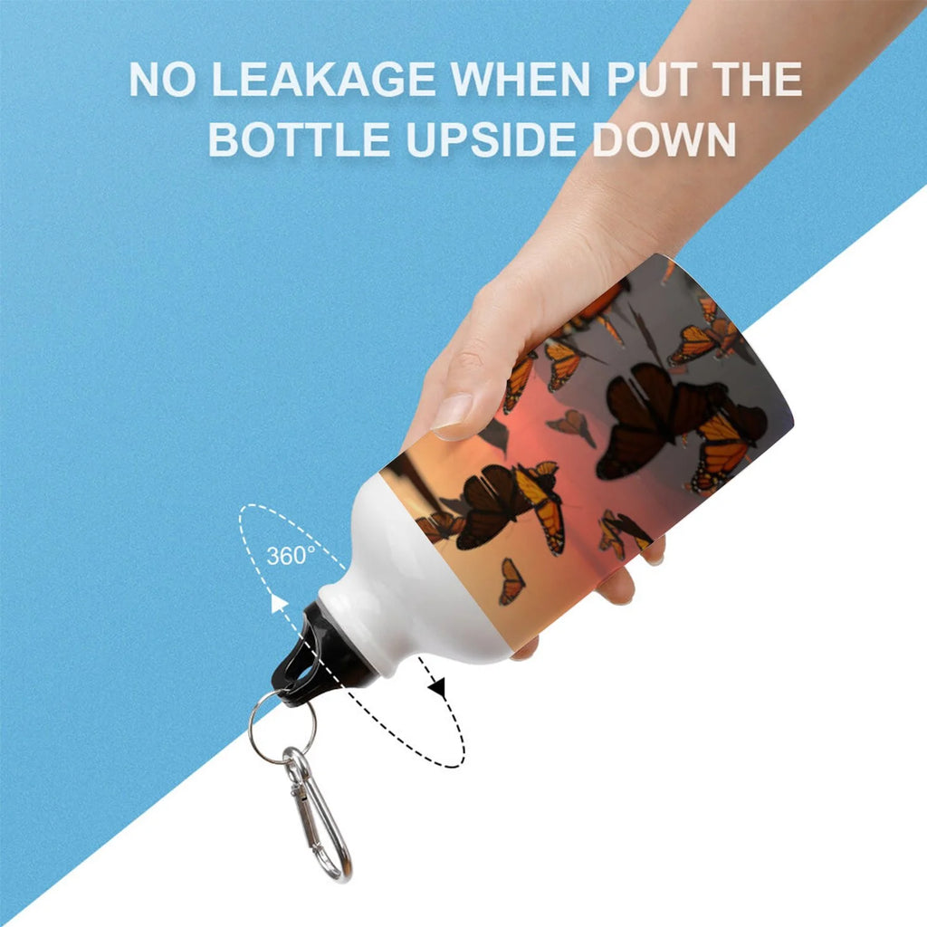 400ml Sport Aluminum Water Bottle with Twist Cap W3690