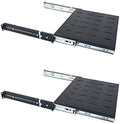 19'' Wide Fixed Shelf for Server Cabinet, 2 Pack D657