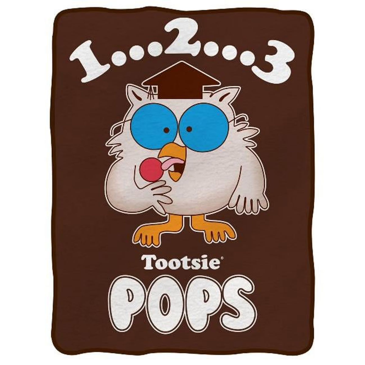Mr. Owl Ultra Plush Fleece Blanket N4838