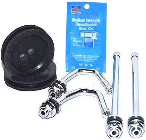 Chrome Dually Valve Kit for 16 Steel Wheel X2440