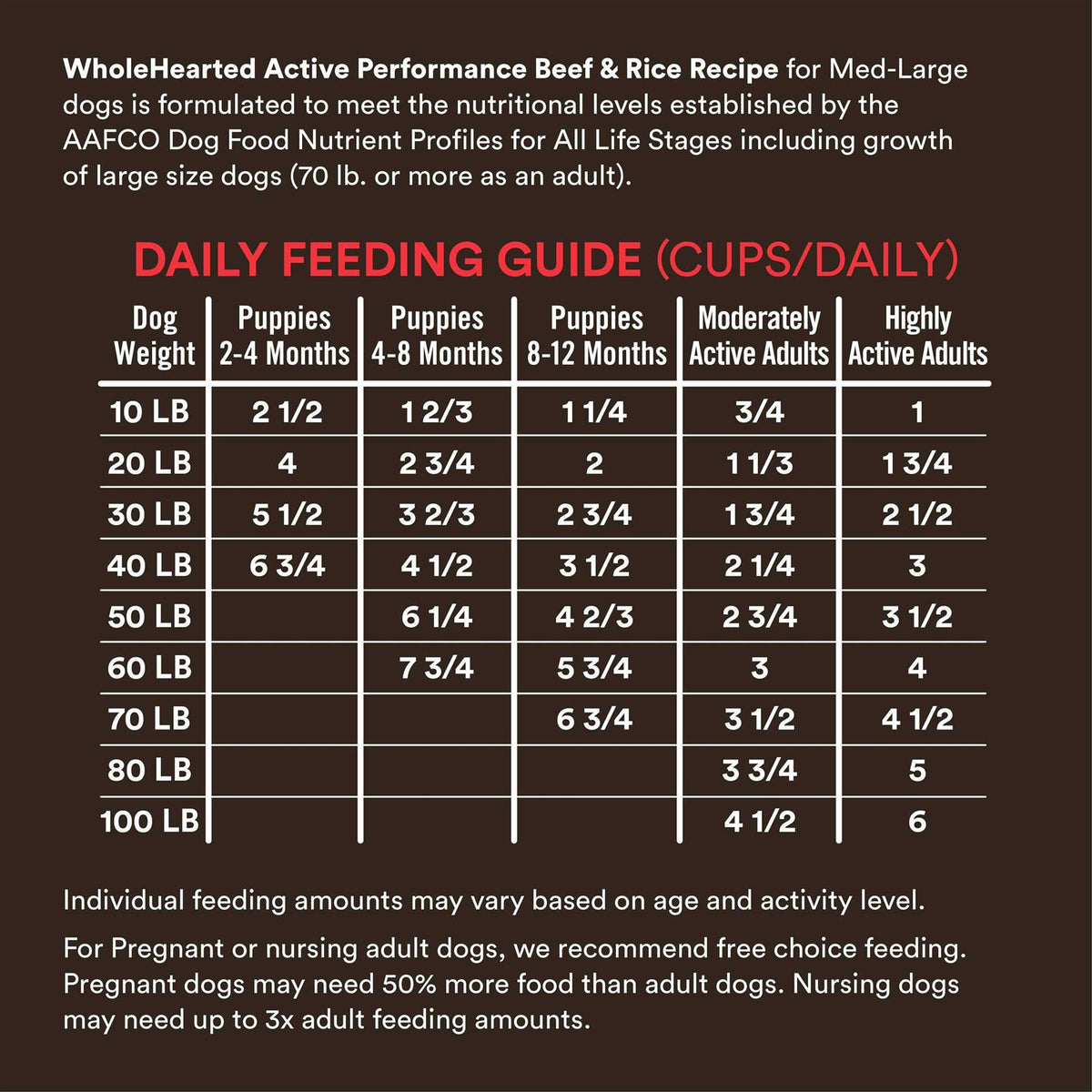 High-Protein Beef & Rice Recipe Dry Dog Food G784