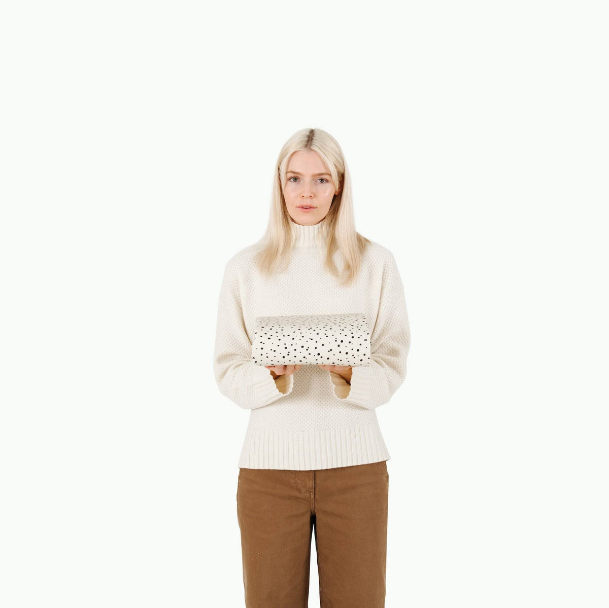 Bronze Check Padded Midi+ Q9144