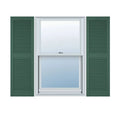 Forest Green Vinyl Open Louver Shutters H4511