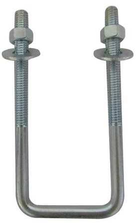 U-Bolt, Square Bend, Low Carbon Steel U210401