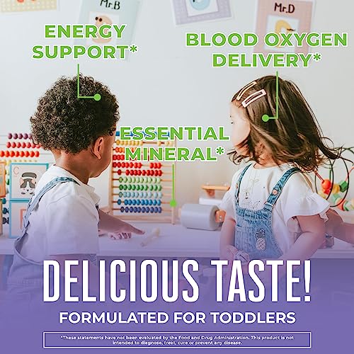 Liquid Iron Supplement for Children Ages 1-3, 2 Fl Oz F695