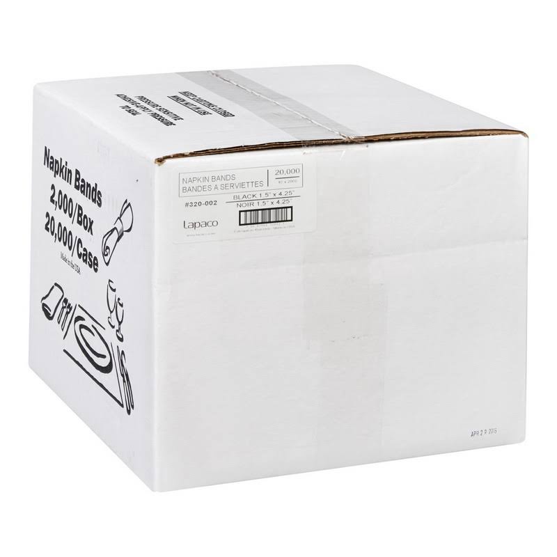 Black Napkin Band D651591