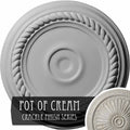 7 7/8x22OD x 3/4x22P Small Ceiling Medallion I60888