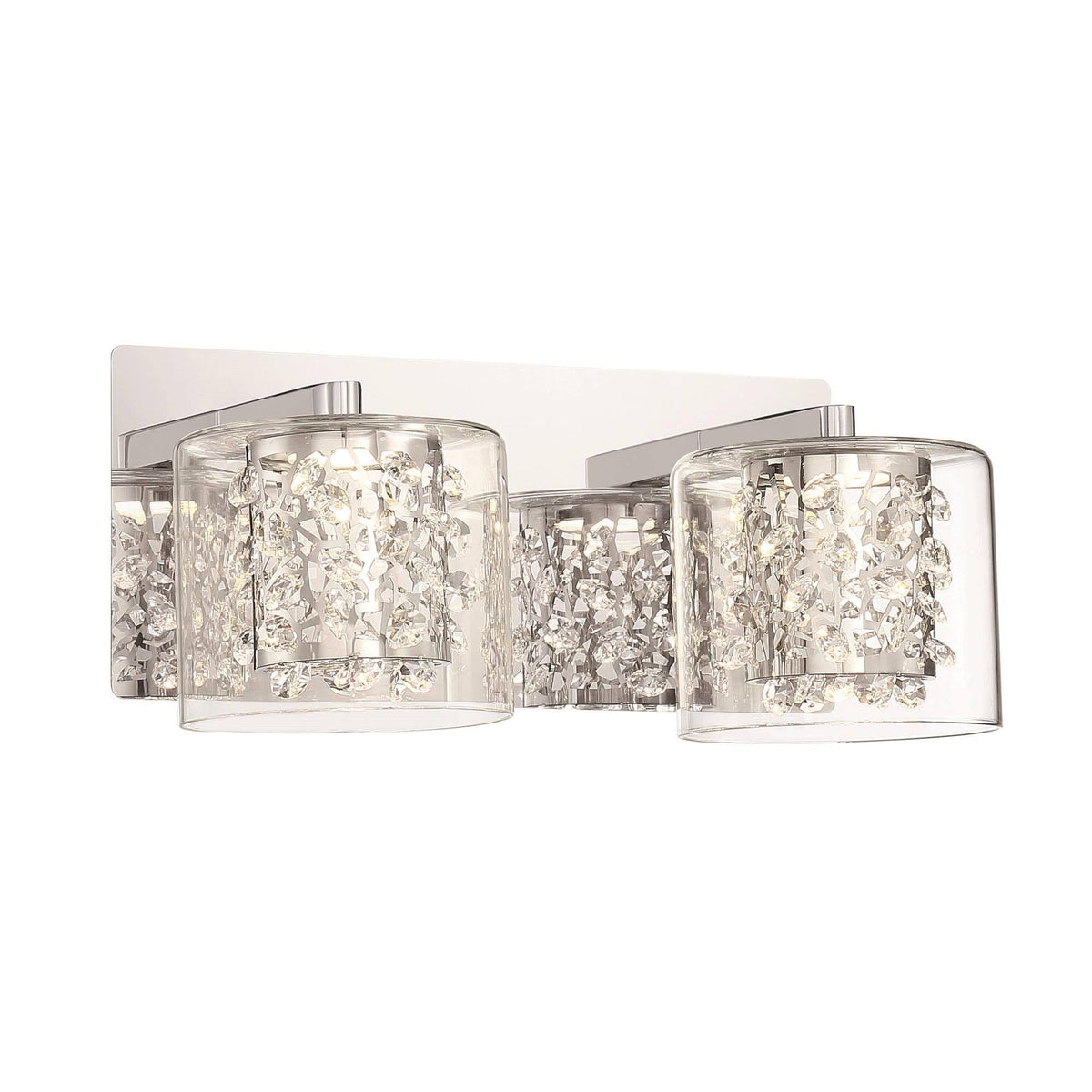 2-LT LED Bath Light Chrome M11811