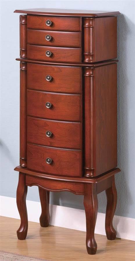 Warm Brown Jewelry Armoire B942811