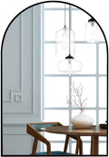 Black 24 x 36 Inch Wall Mounted Vanity Mirror H746