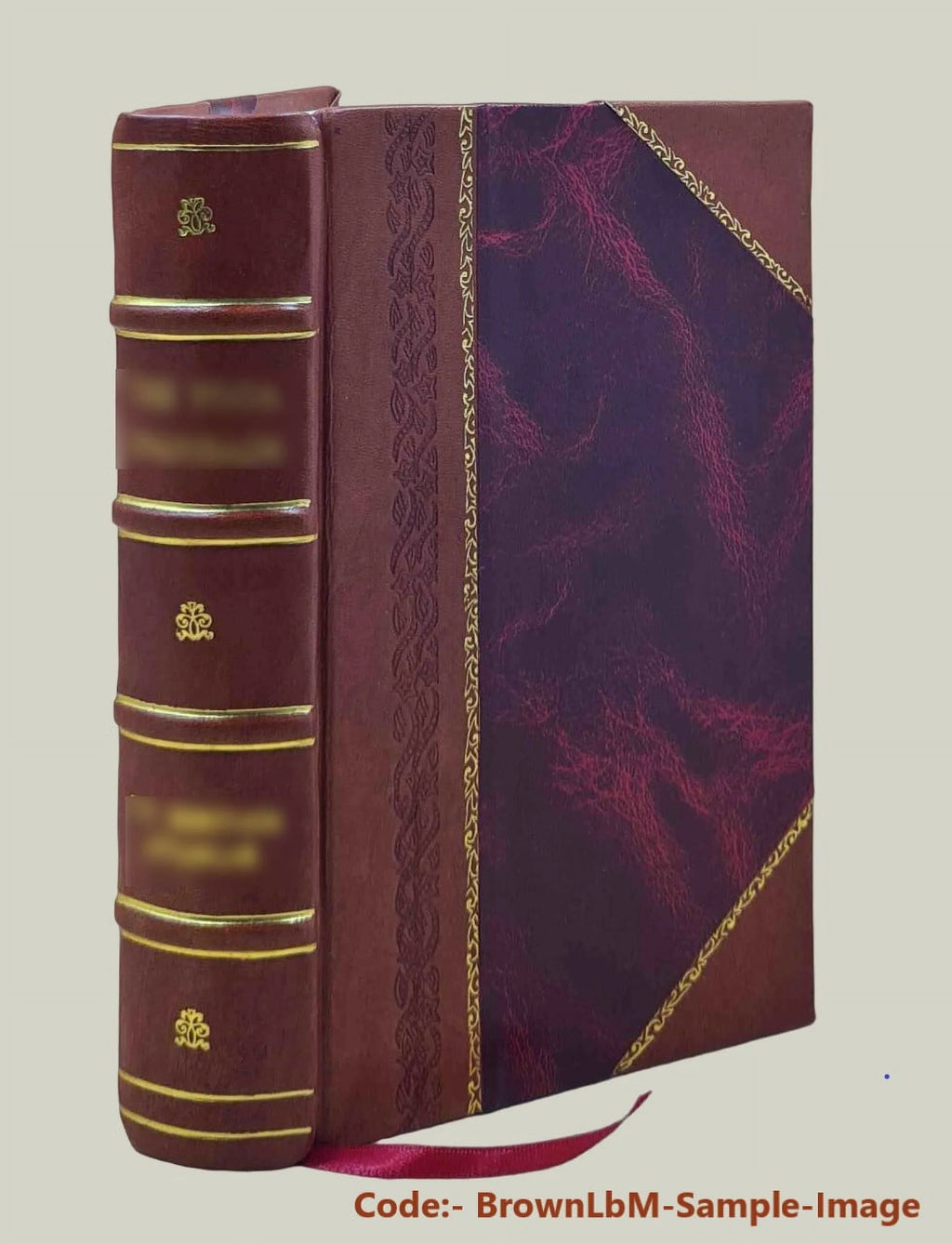 Leather Bound Poetry Book K306