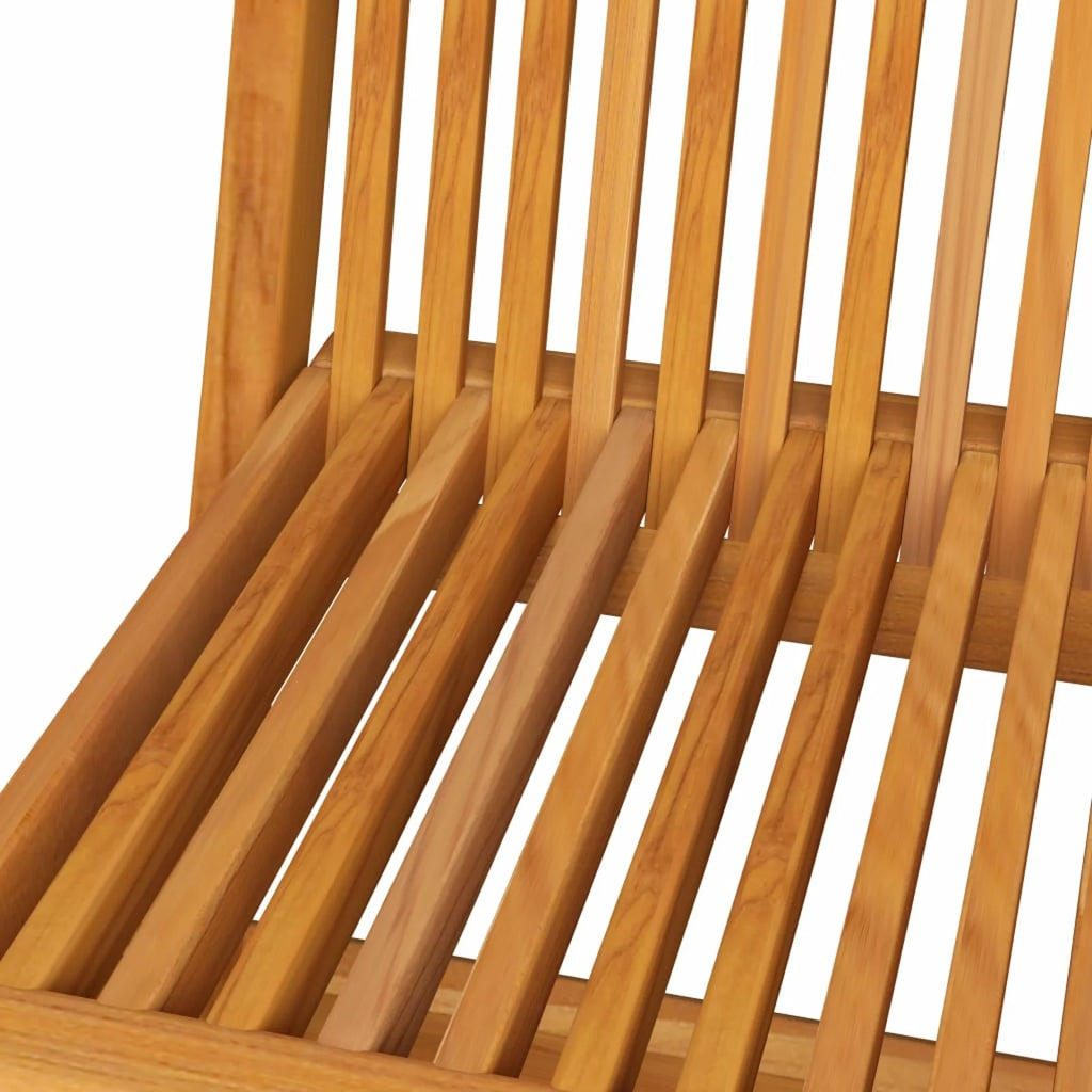 Patio Chairs with Cushions 4 pcs Solid Teak Wood P969