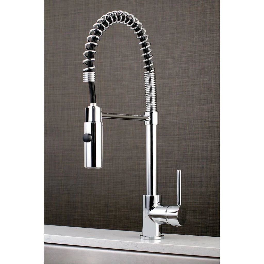 Naples Bronze Single-Handle Pre-Rinse Kitchen Faucet Z811904