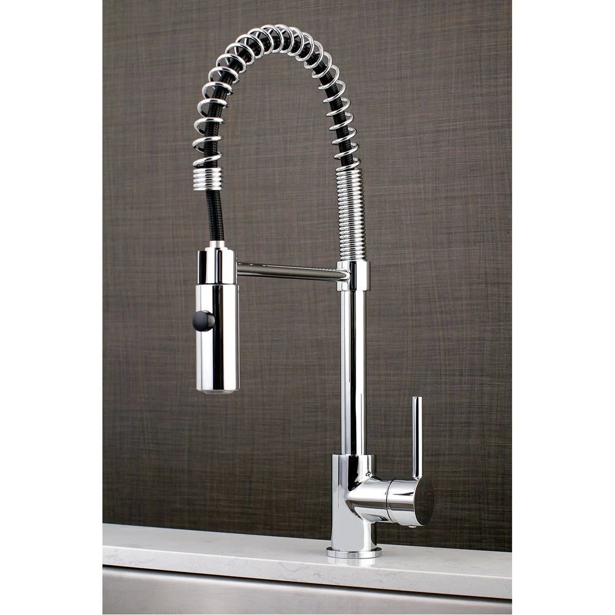 Naples Bronze Single-Handle Pre-Rinse Kitchen Faucet Z811904