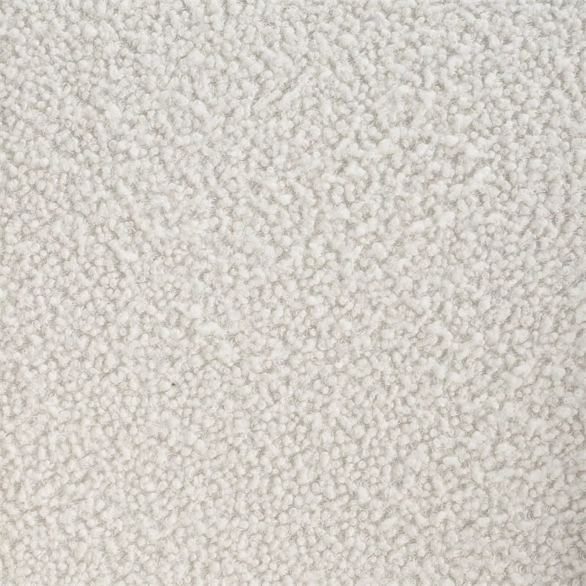 Upholstered Swivel Office Chair in Cream Sherpa V230