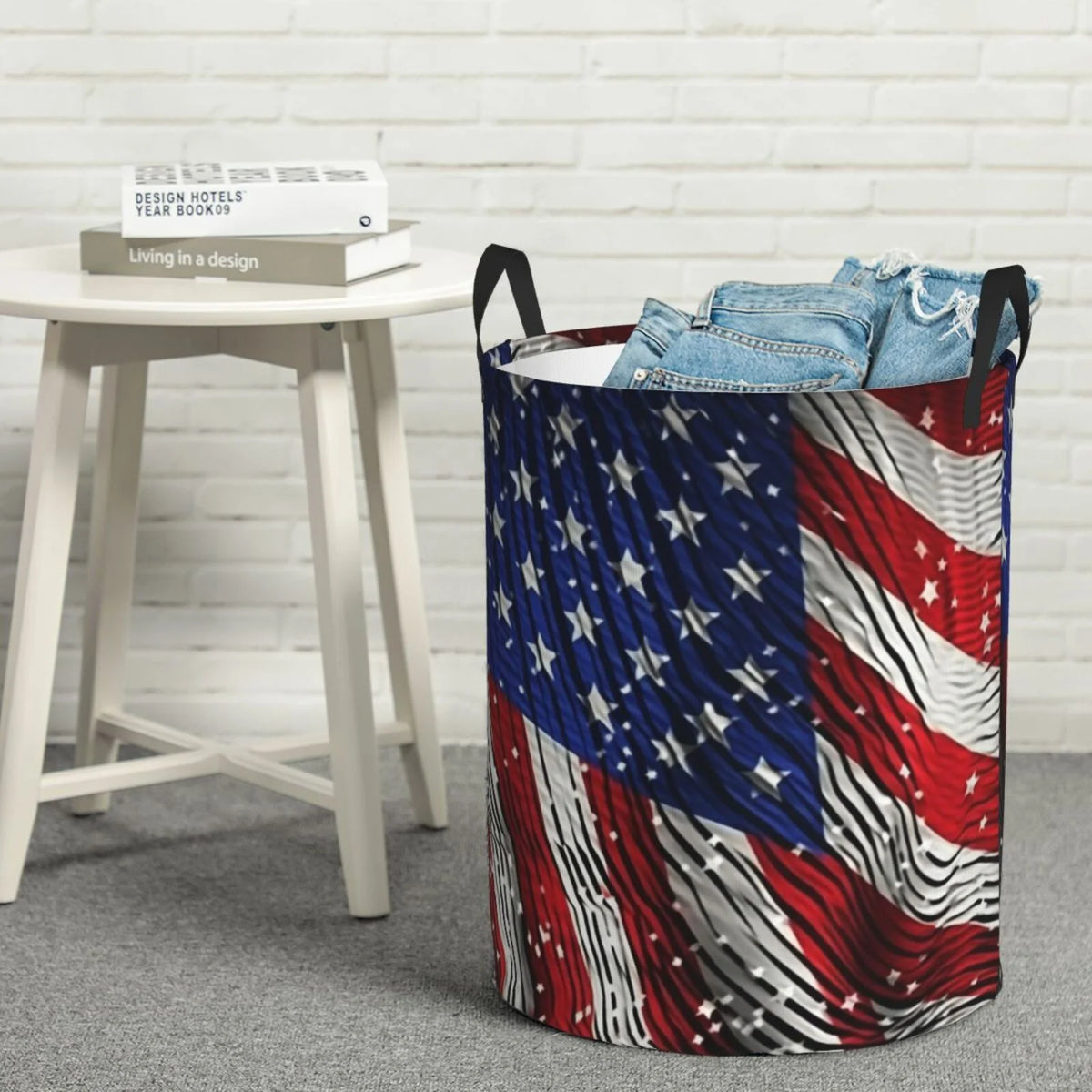 Collapsible 62L Laundry Basket M5356