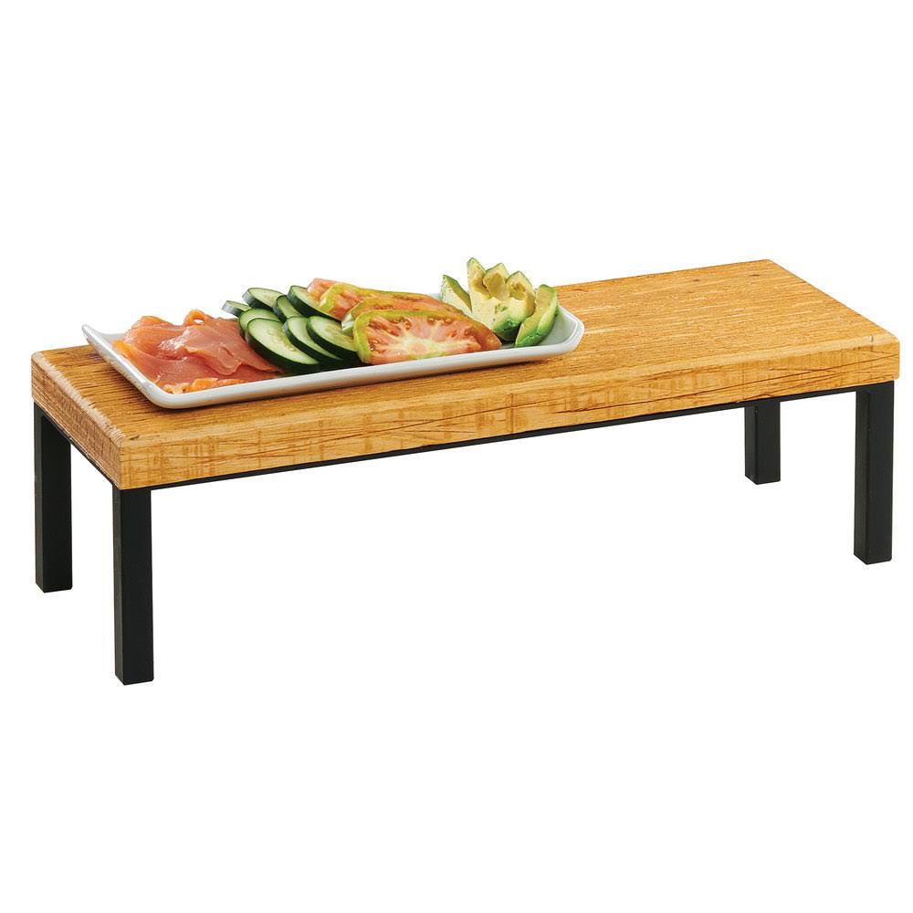 Reclaimed Wood Rectangular Riser K22531