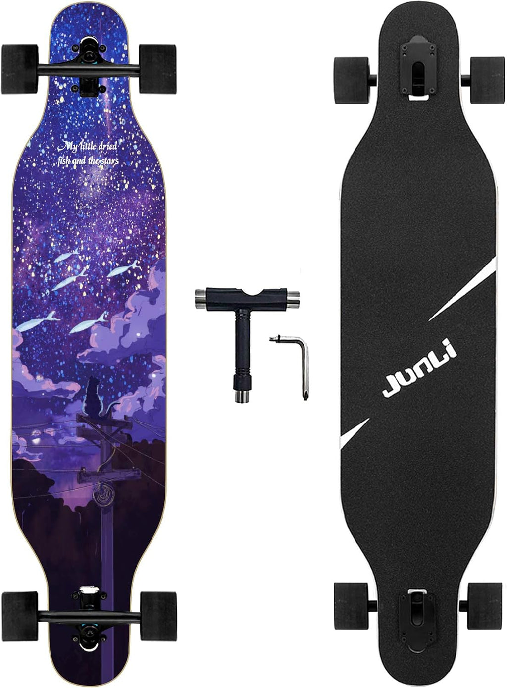 41 Inch Freeride Skateboard Longboard Complete Skateboard Cruiser T2118