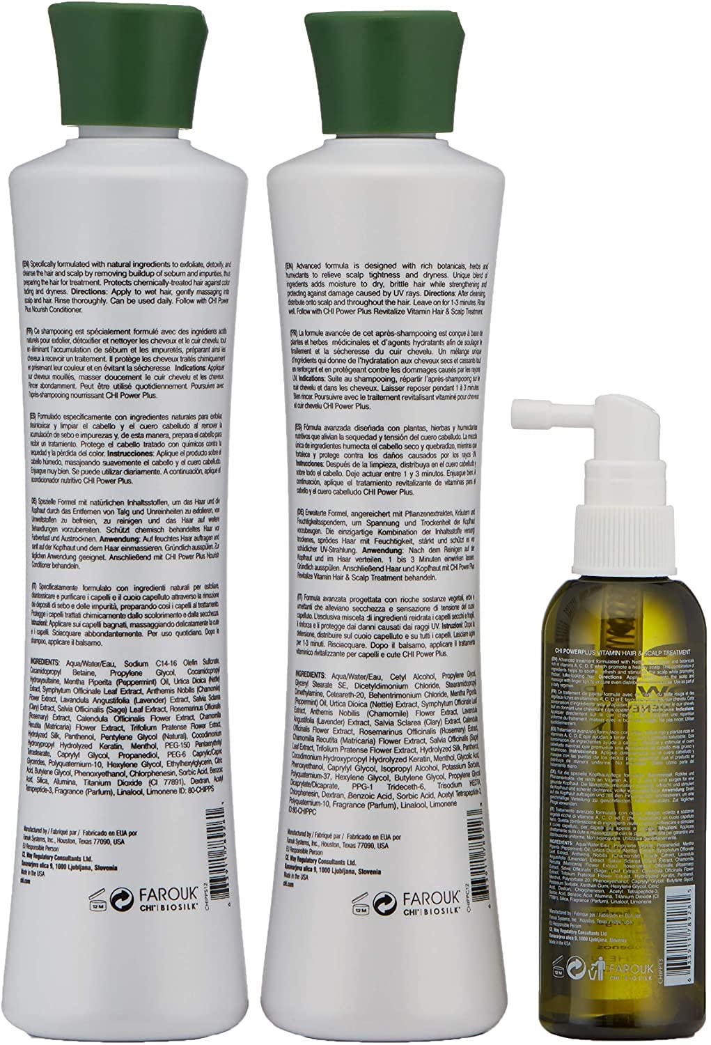 Powerplus Starter Kit with Shampoo, Conditioner and Scalp Treatment N7649