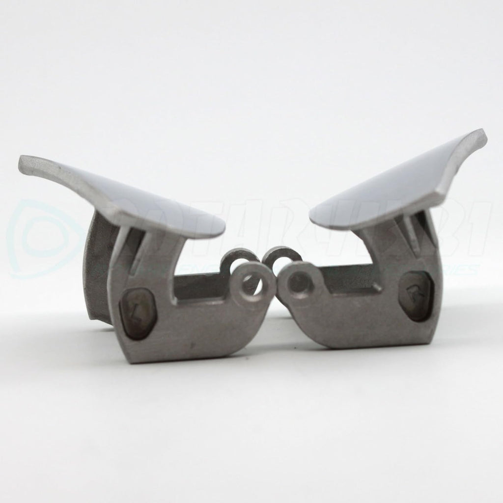Polished Aluminum Door Handles U78393