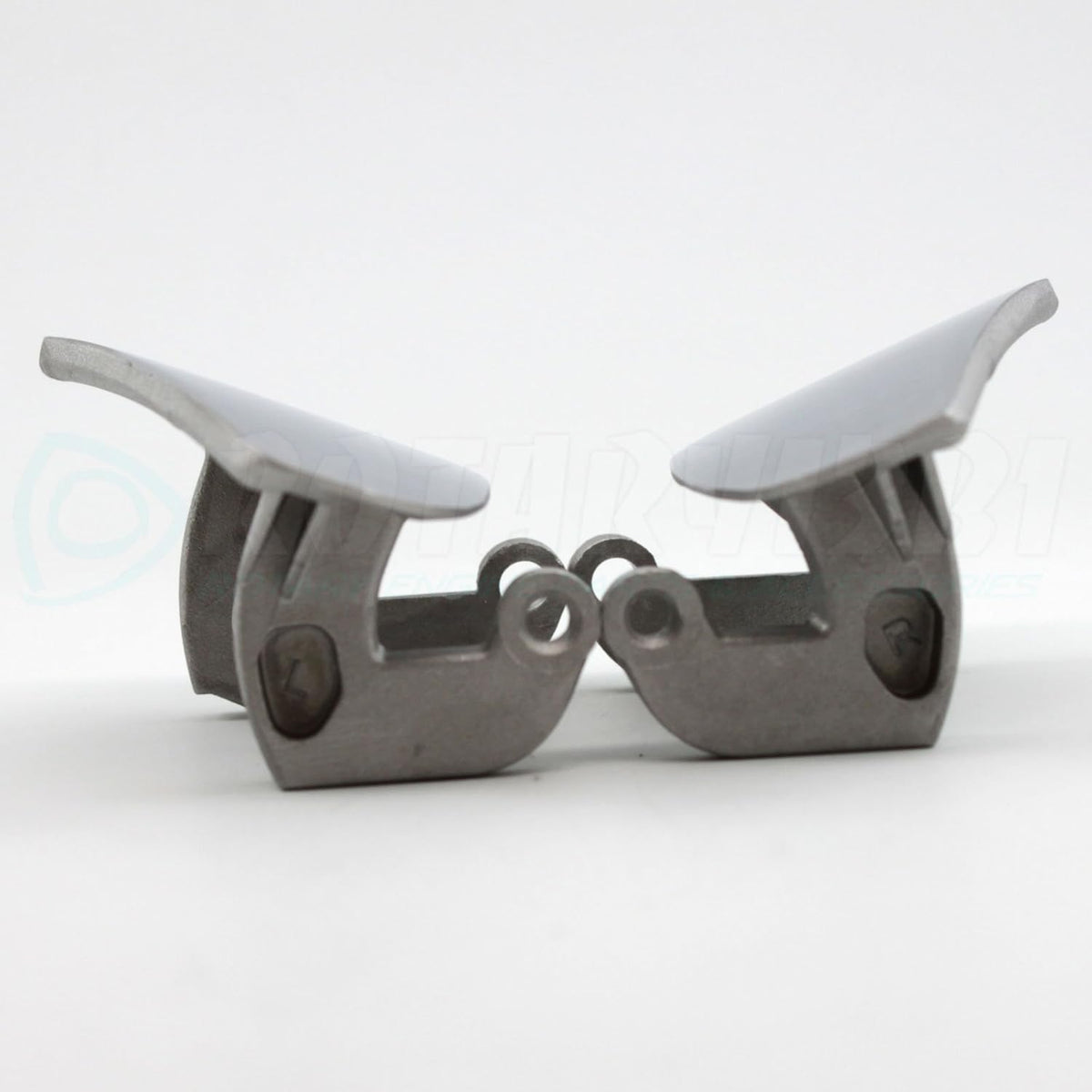 Polished Aluminum Door Handles U78393