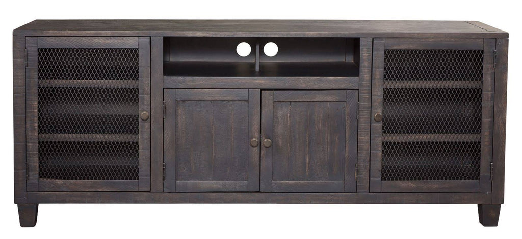 72x22 TV Console in Brown C5465