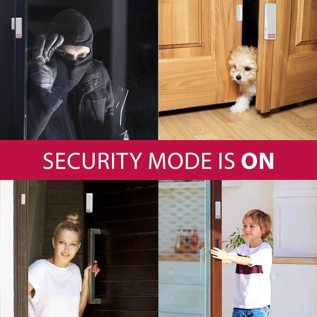 6Pcs Wireless Home Security System Kit F44786