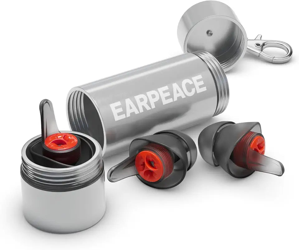 Motorcycle Ear Plugs with High Fidelity Filter and Case Q9515