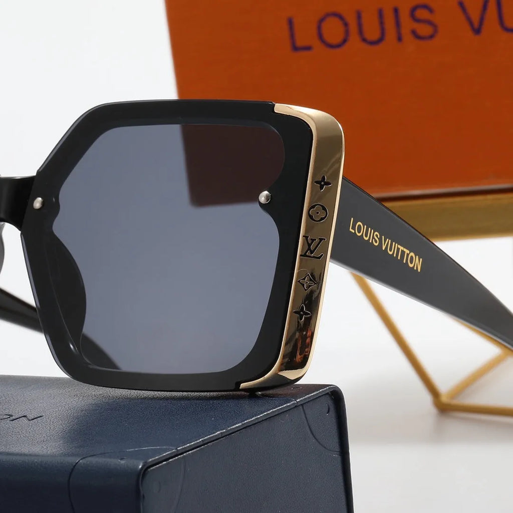 Square Frame Polarized Sunglasses Y348