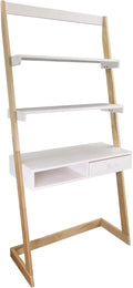 Freestanding Ladder Desk With Drawer M813