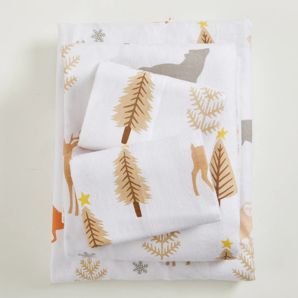 Turkish Cotton Flannel Sheet Set (Full) X53428