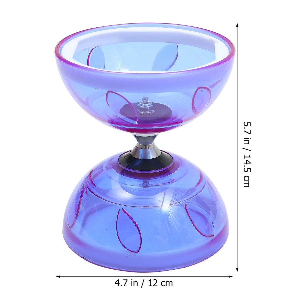 Plastic Diabolo 1 Set Chinese Yoyo Juggling Toy W657121
