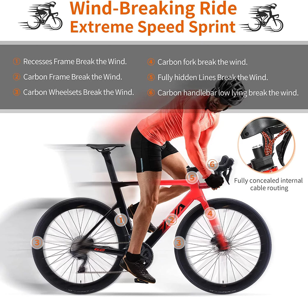 Carbon Fiber 22 Speed Road Bike J9282