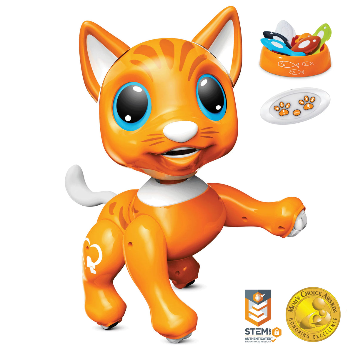 Robot Cat Toy with Hand Motion Gestures E2092