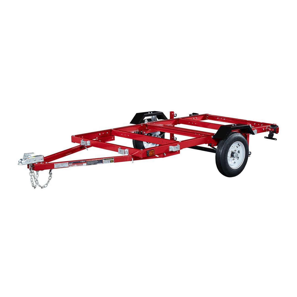 4 ft. x 8 ft. Heavy Duty Folding Trailer M79783