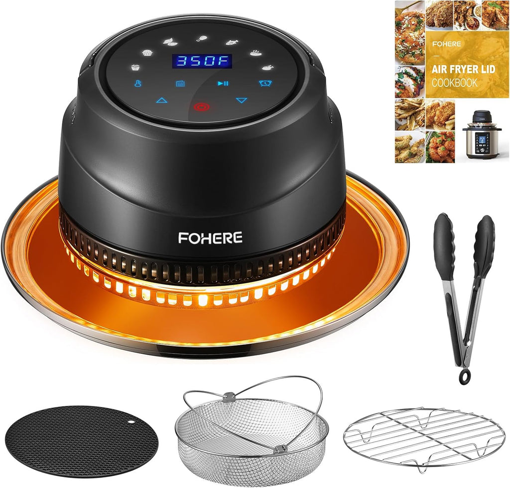 7 in 1 Air Fryer Lid for Instant Pot 6Qt/8Qt with LED Touchscreen N220758