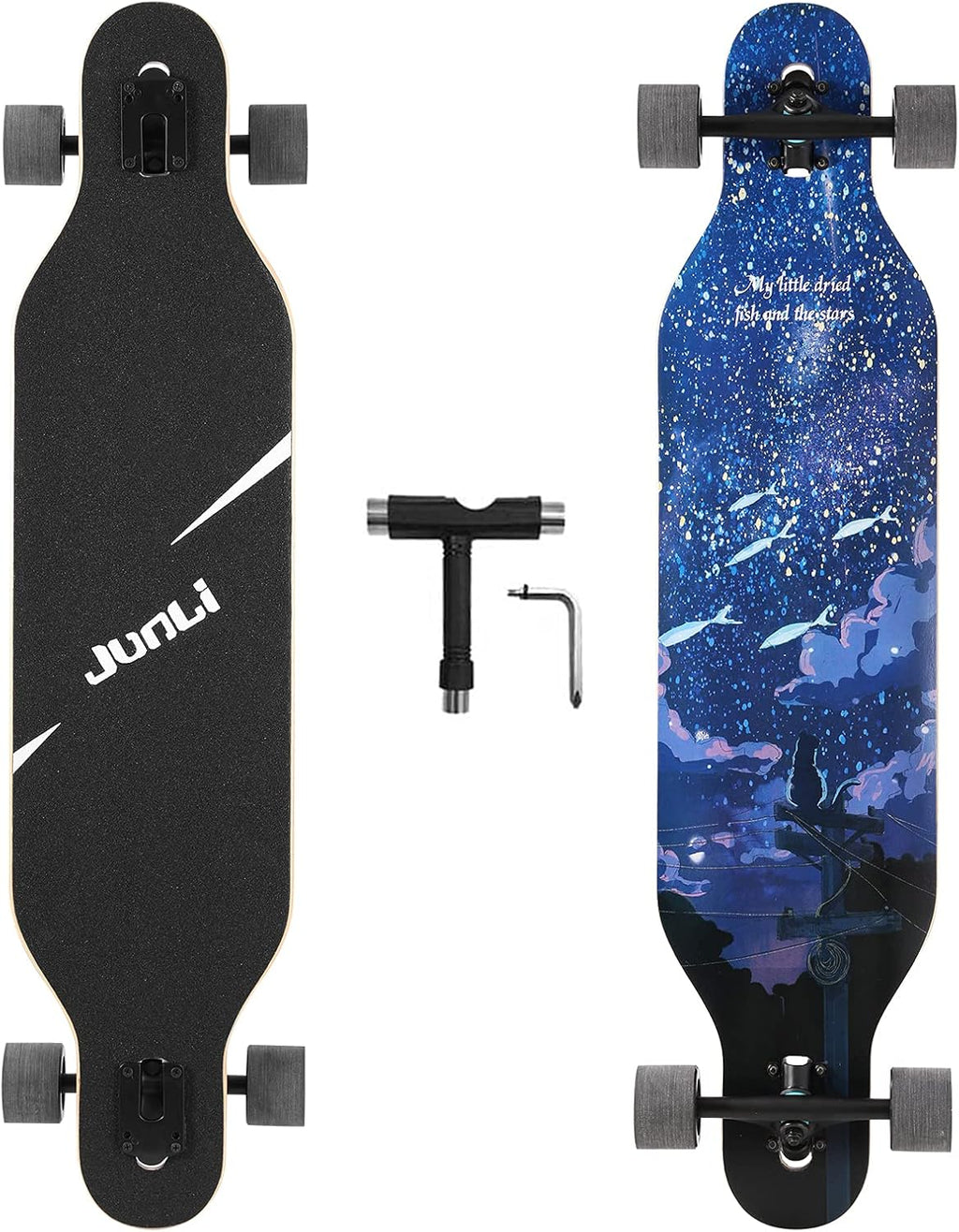 41 Inch Freeride Skateboard Longboard Complete Skateboard Cruiser T2118