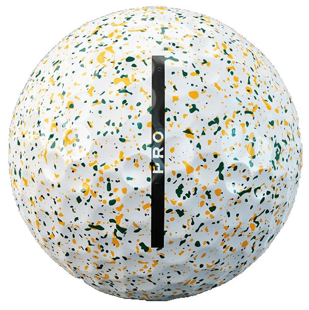 Yellow and Green Golf Balls, 1 Dozen E48485