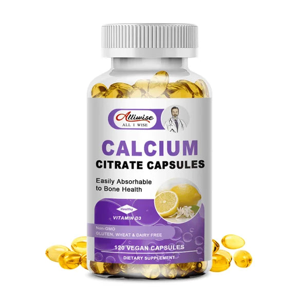 Calcium Citrate Capsule with Vitamin D 120 Capsules X9062