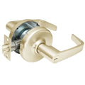 Satin Brass Cylindrical Locksets with Lever L64699