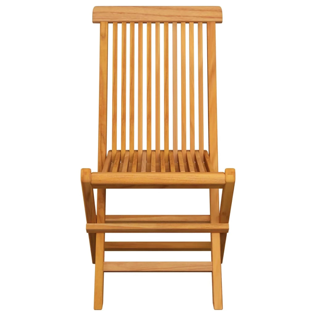 Patio Chairs with Cushions 4 pcs Solid Teak Wood P969