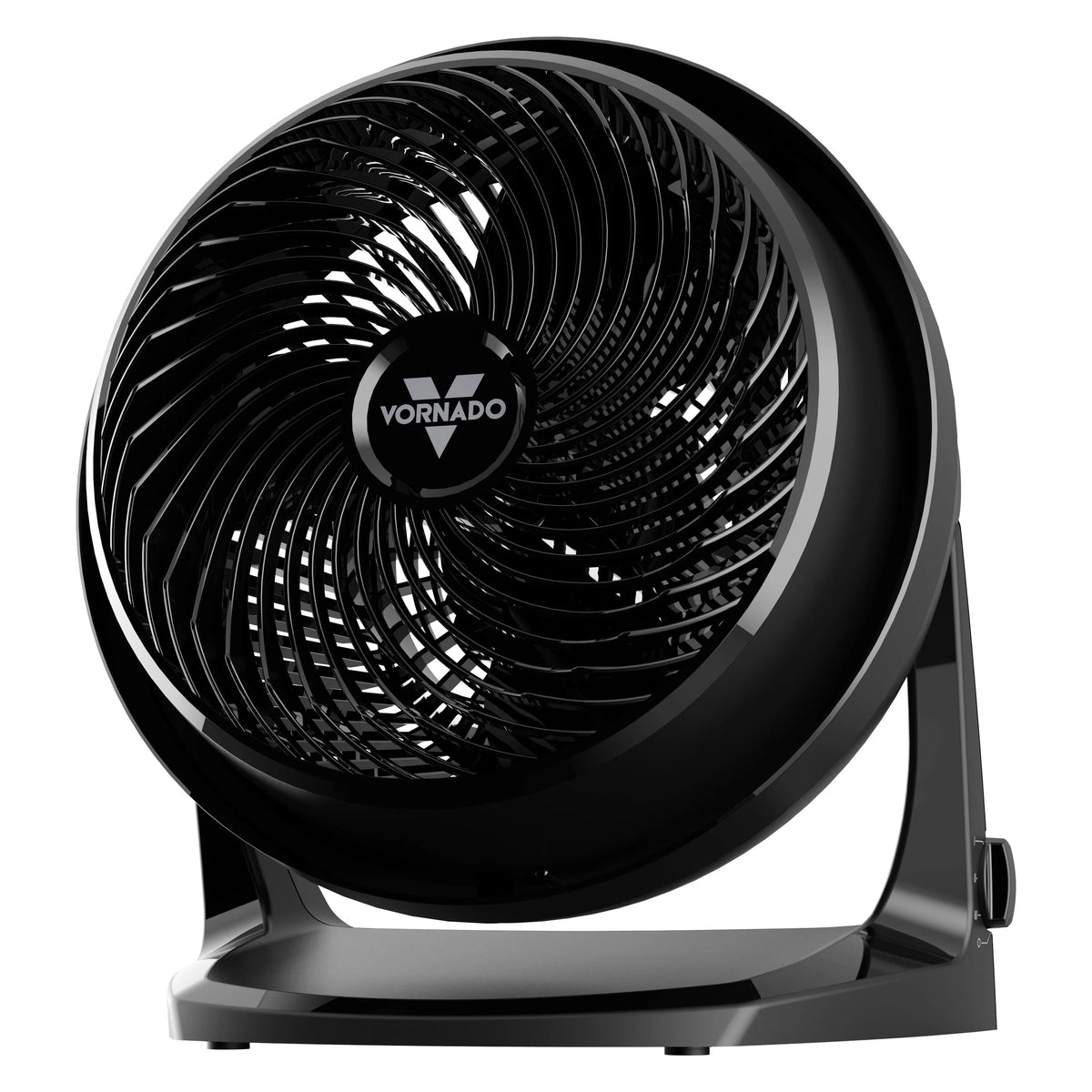 Black Whole Room Air Circulator Floor Fan I743