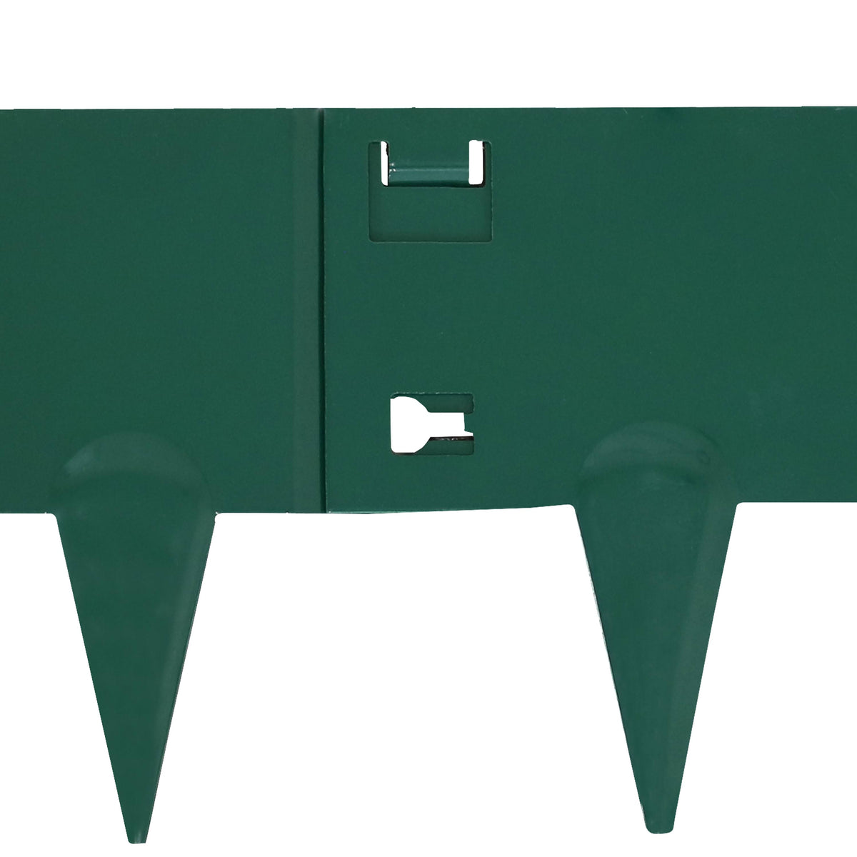 Set of 5 Green Steel Metal Landscape Edging Border J377430