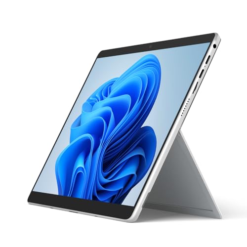 2-in-1 Touch-Screen Laptop 12.3" 3K IPS Tablet PC with Keyboard 8GB RAM 256GB SSD Silver N24941