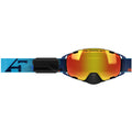 Cyan Navy Snowmobile Goggle Q365