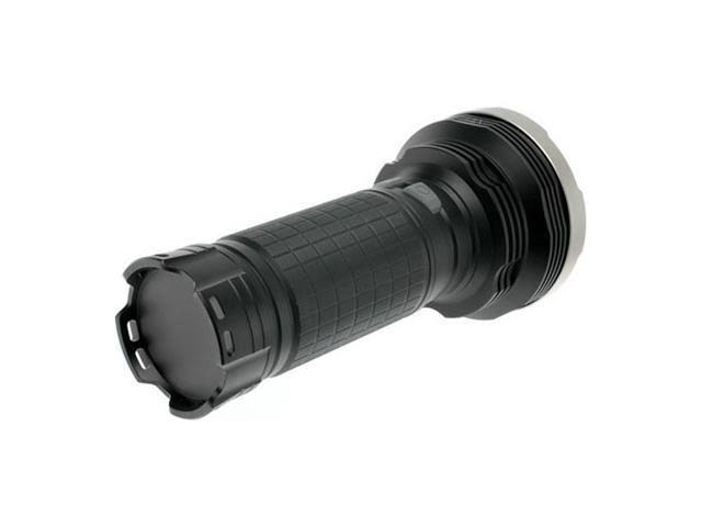 Black 2600 Lumen Flashlight and Case L35288