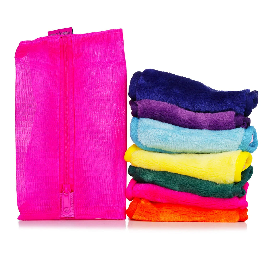 7 Day Set Mini MakeUp Eraser Cloth with Bag V862