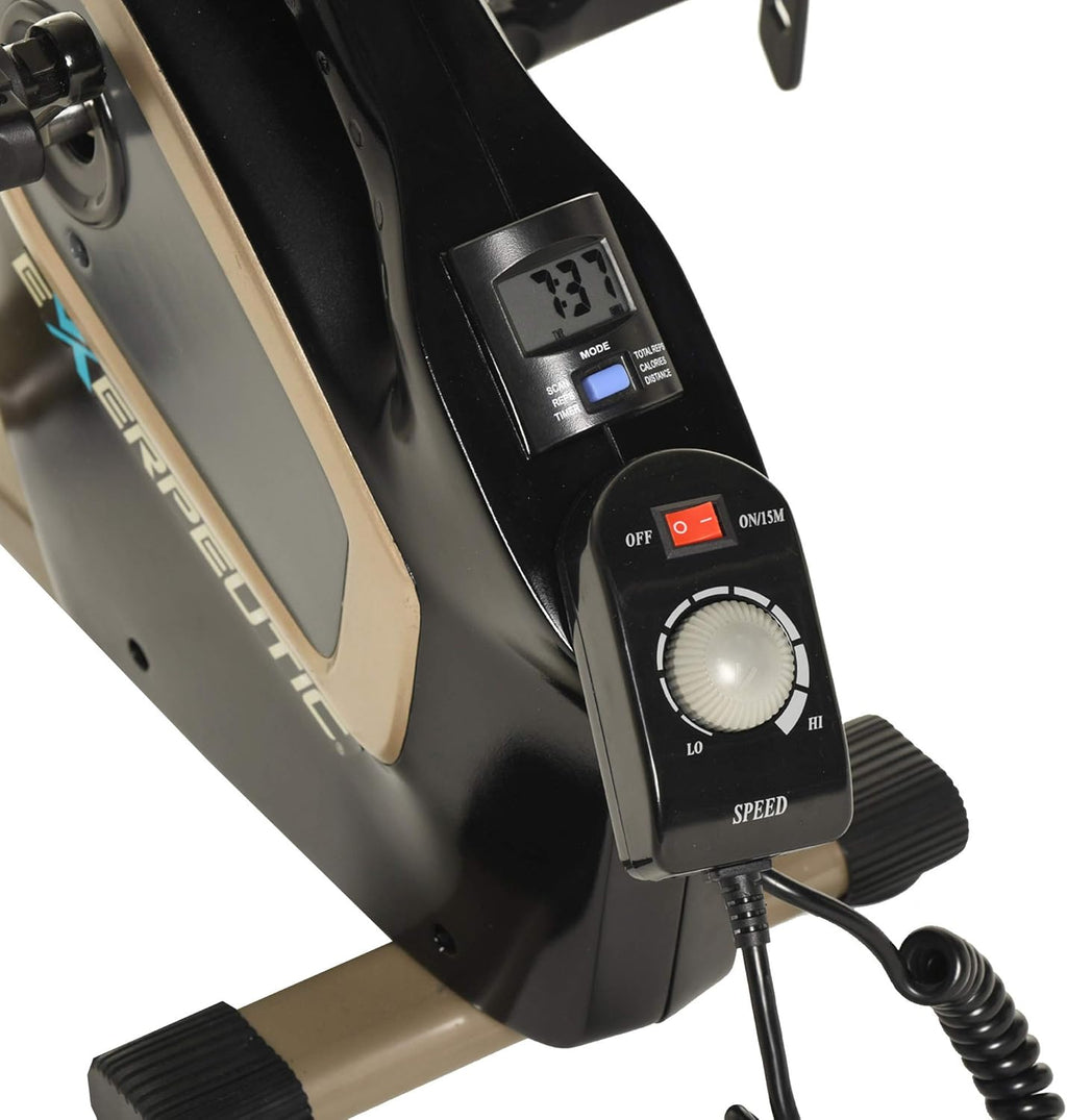 Black Motorized Electric Pedal Exerciser D8476